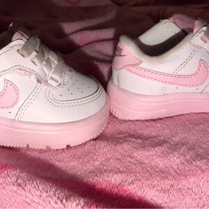Nike AirForce 1’s infant shoe